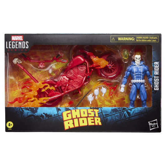 Ghost Rider Marvel Legends Actionfigur Johnny Blaze with Motorcycle 15 cm