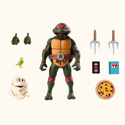 Teenage Mutant Ninja Turtles (Cartoon) Actionfigur Ultimate Raphael VHS 18 cm - NECA