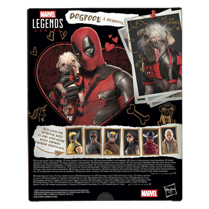 Deadpool & Wolverine Marvel Legends Actionfigur Dogpool & Deadpool 15 cm
