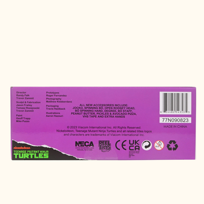 Teenage Mutant Ninja Turtles (Cartoon) Actionfigur Ultimate Donatello VHS 18 cm - NECA