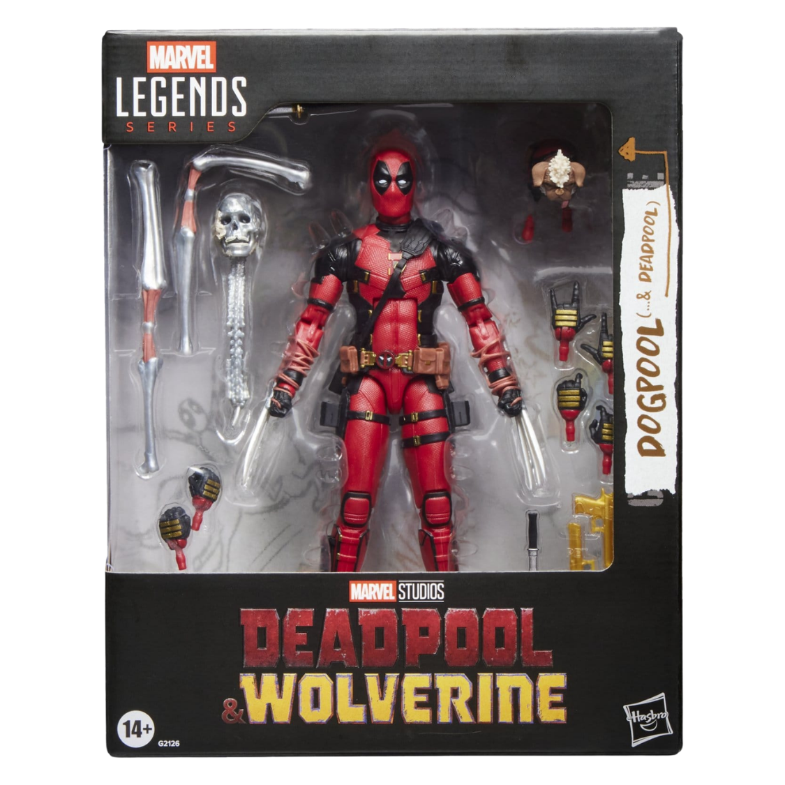 Deadpool & Wolverine Marvel Legends Actionfigur Dogpool & Deadpool 15 cm
