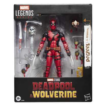 Deadpool & Wolverine Marvel Legends Actionfigur Dogpool & Deadpool 15 cm