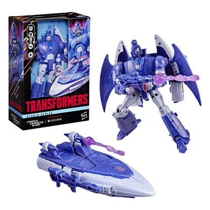 Scourge - The Transformers - The Movie Studio Series Voyager Class Actionfigur MTMTE Collection - 17 cm