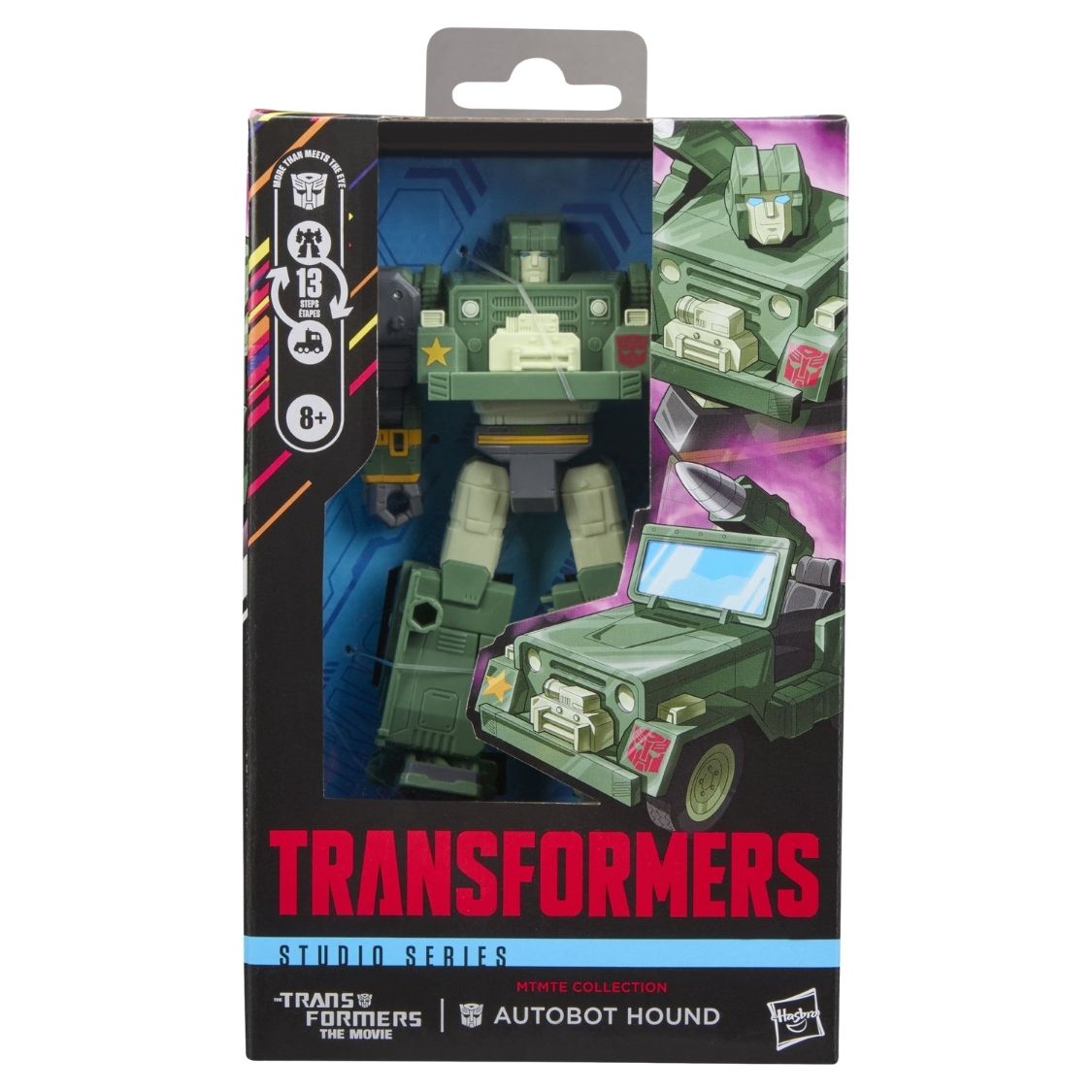 Autobot Hound - The Transformers - The Movie Studio Series Deluxe Class Actionfigur MTMTE Collection - 14 cm