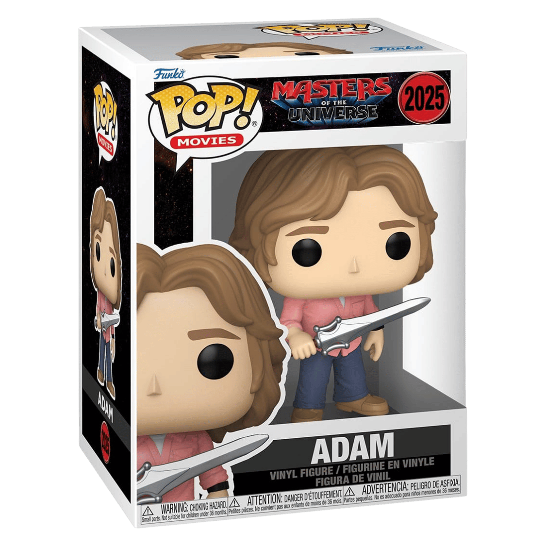Masters of the Universe (2026) POP! Movies Vinyl Figur Adam 9 cm