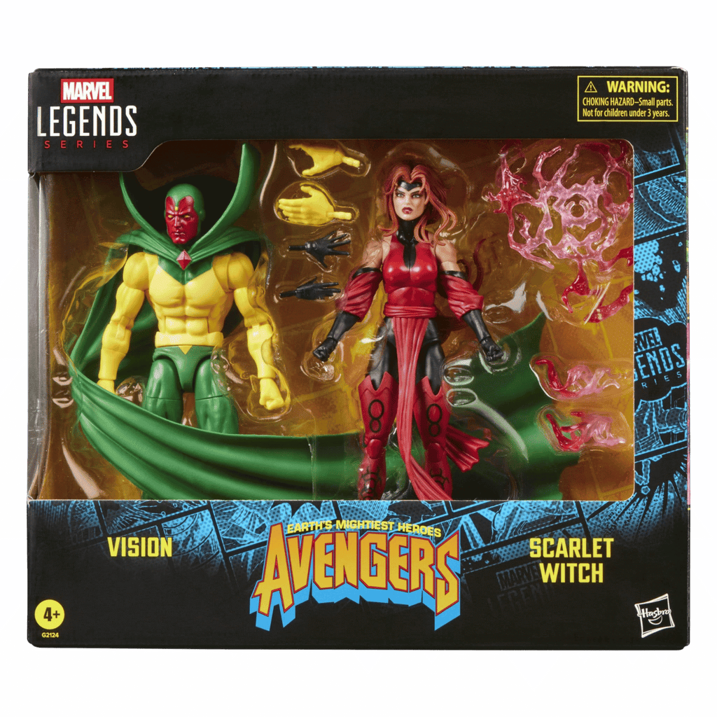 Vision & Scarlet Witch | Avengers Marvel Legends | Actionfiguren 2er-Pack 15 cm