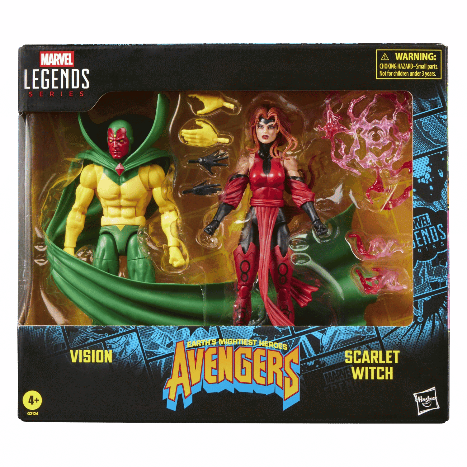 Vision & Scarlet Witch | Avengers Marvel Legends | Actionfiguren 2er-Pack 15 cm