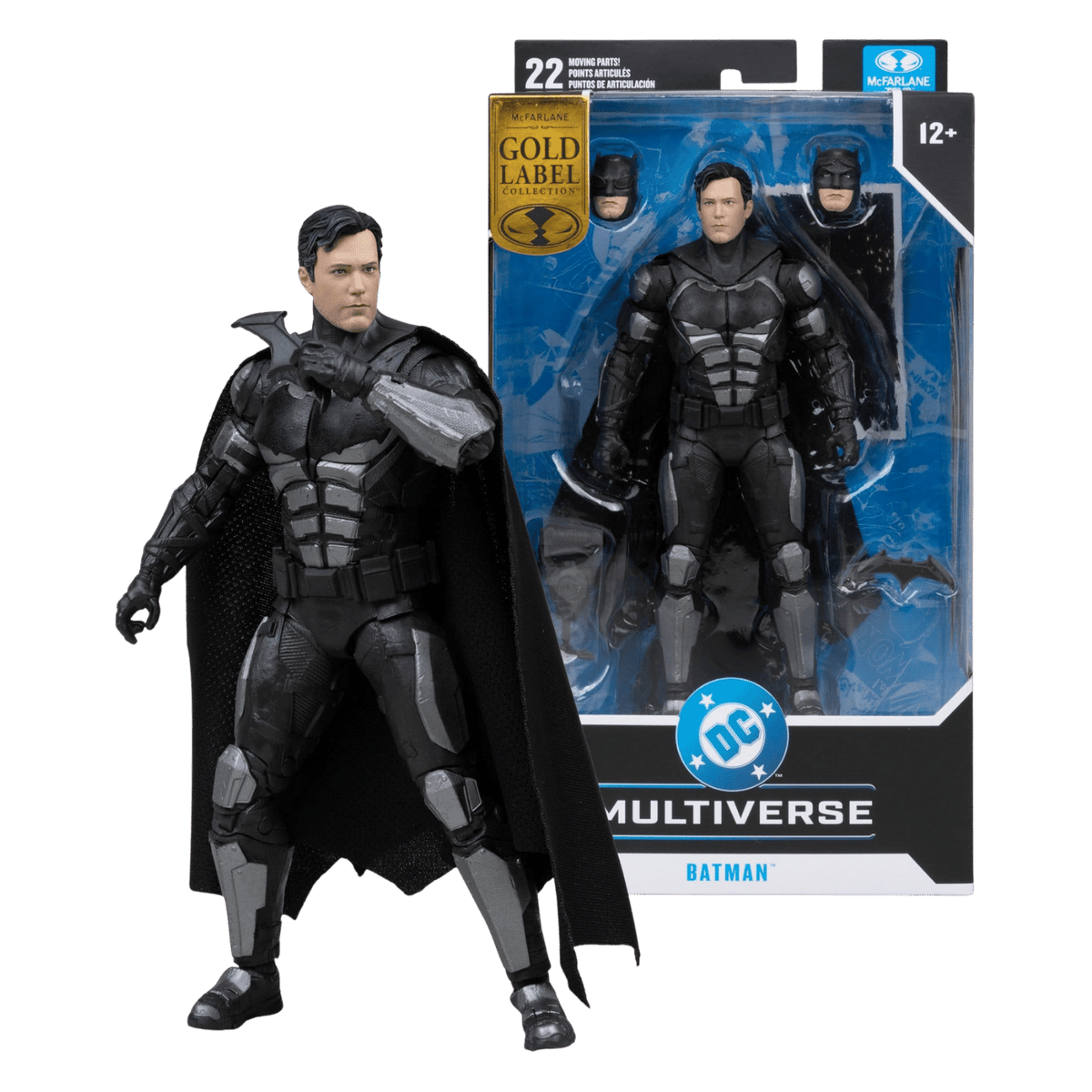 Batman (Justice League) (Gold Label) | DC Multiverse Actionfigur 18 cm