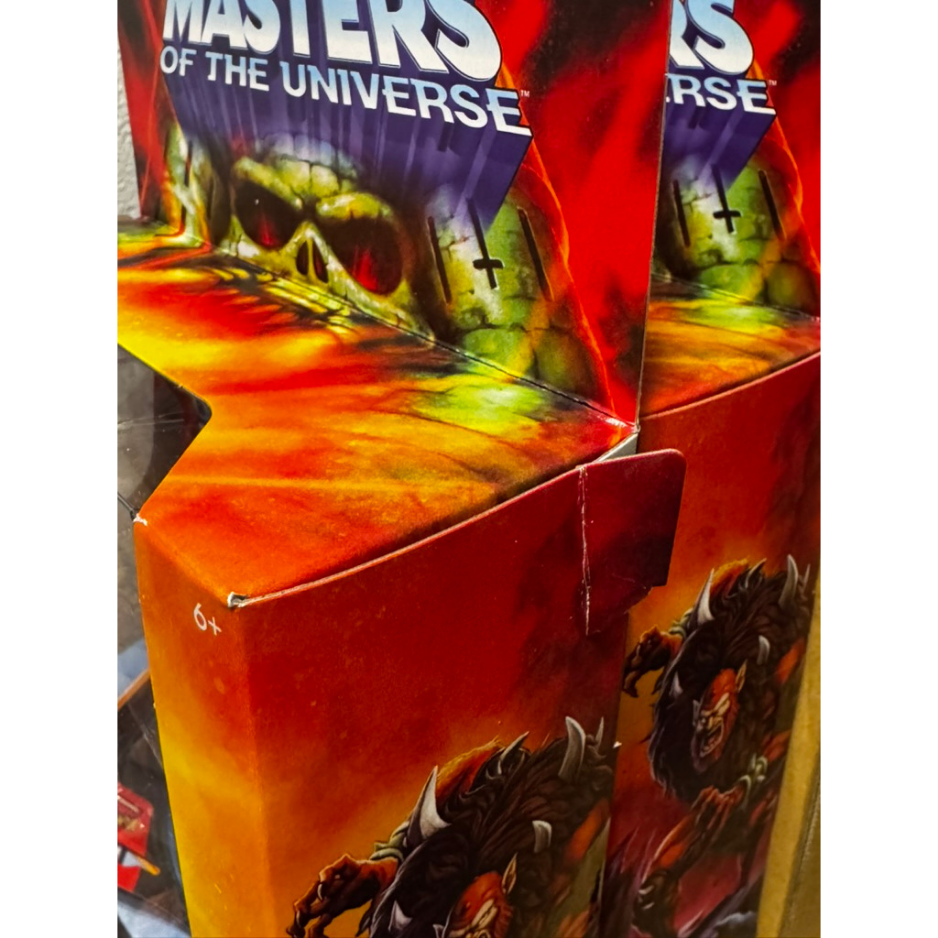 Beast Man 200X (DAMAGED PACKAGING) Masters of the Universe Origins Deluxe Figure 14 cm