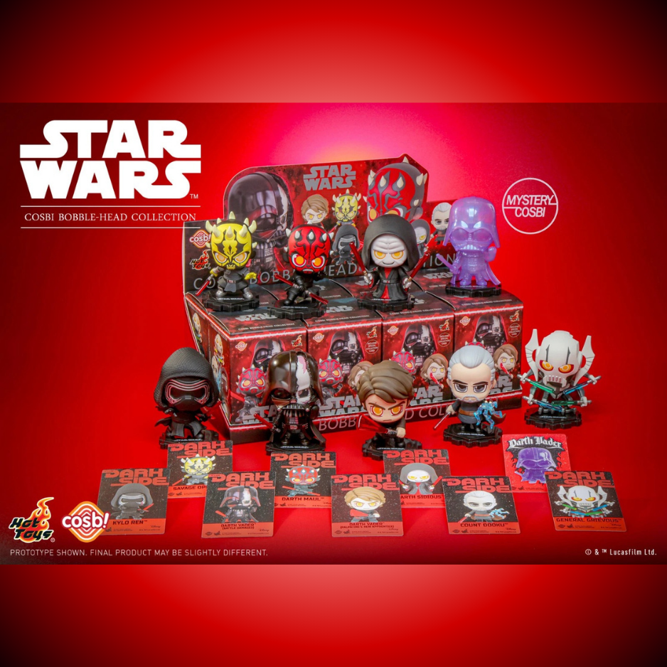 Star Wars Cosbi Minifigures Dark Side 8 cm Blind Box