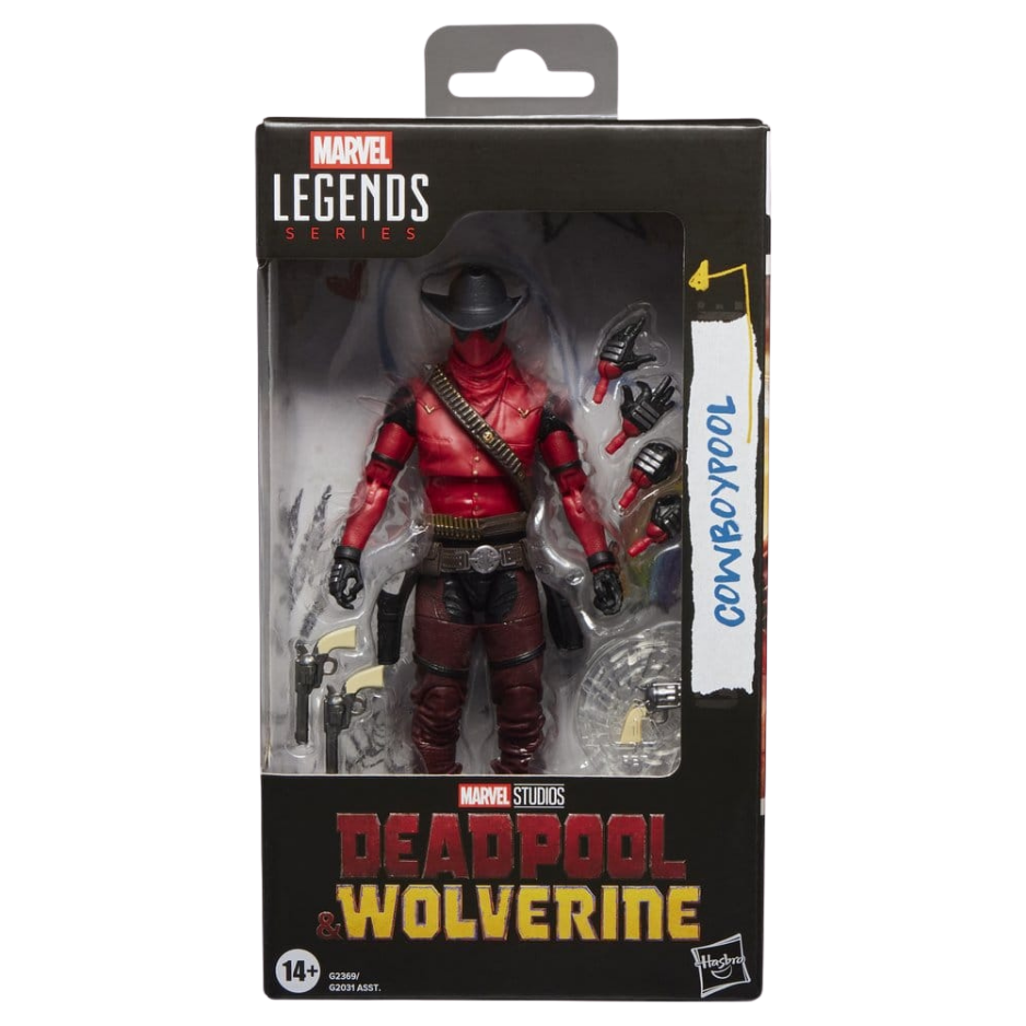 Deadpool & Wolverine Marvel Legends Actionfigur Cowboypool 15 cm