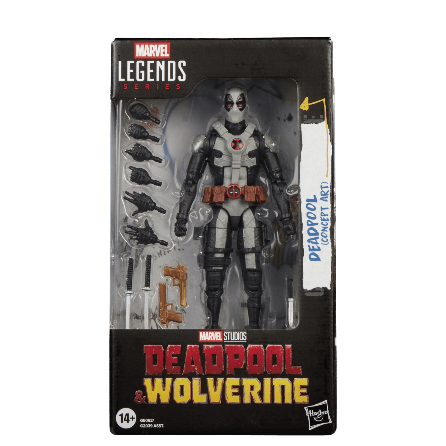 Deadpool (Concept Art) - Deadpool & Wolverine Marvel Legends Actionfigur 15 cm