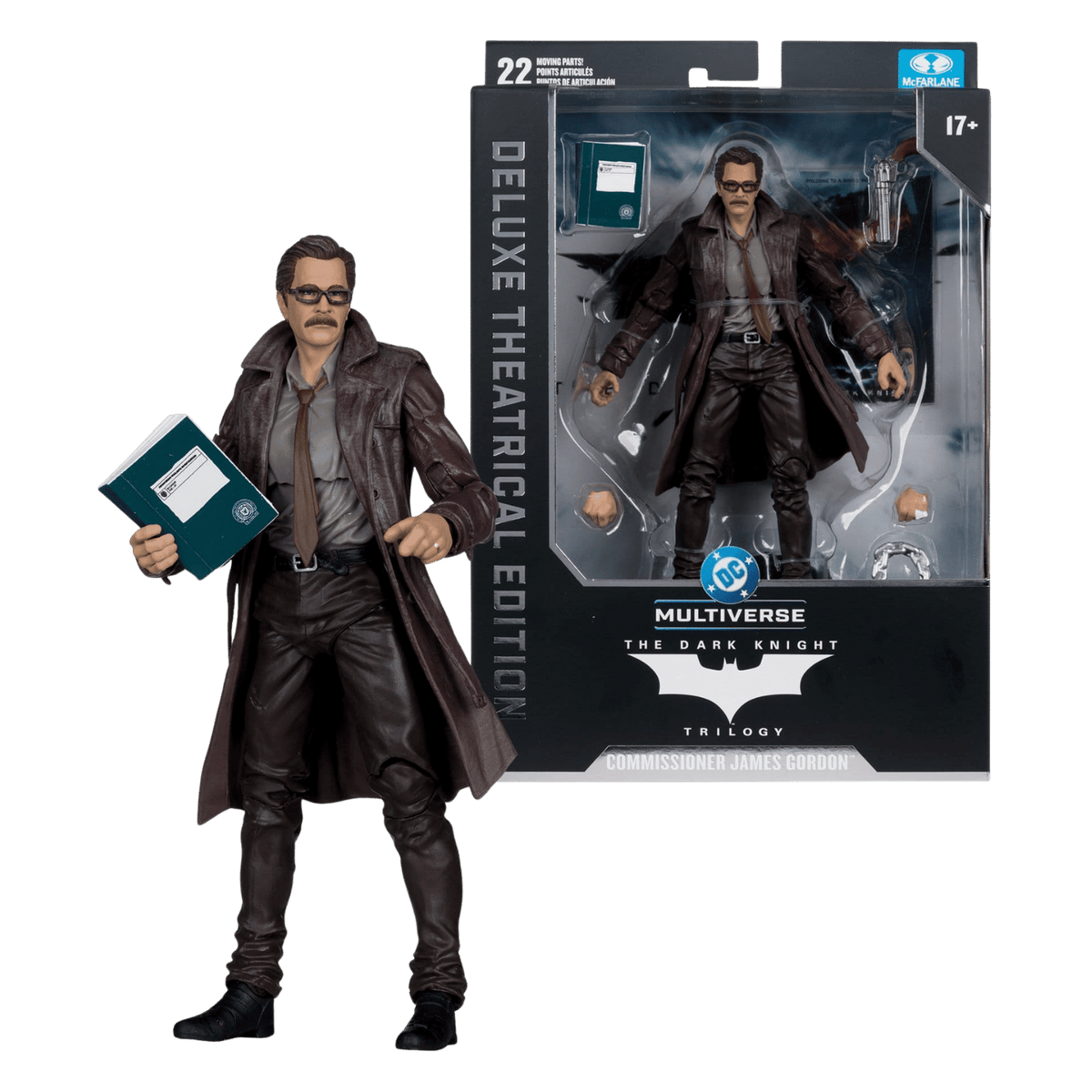 Commissioner James Gordon | Deluxe Theatrical Edition (The Dark Knight Trilogy) | DC Multiverse Actionfigur 18 cm