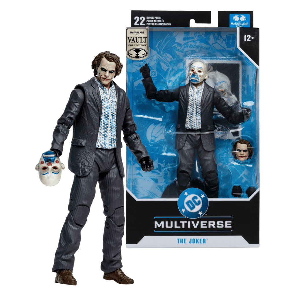 DC Multiverse McFarlane Vault Collection Actionfigur The Joker (Bank Robber) (The Dark Knight) 18 cm