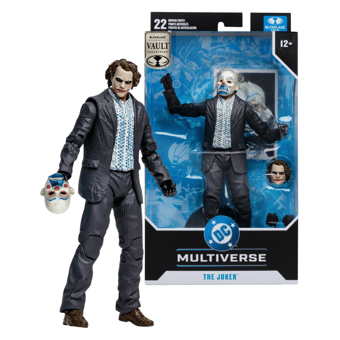 DC Multiverse McFarlane Vault Collection Actionfigur The Joker (Bank Robber) (The Dark Knight) 18 cm