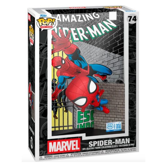 Marvel POP! Comic Cover Vinyl Figur Spider-Man '65 9 cm