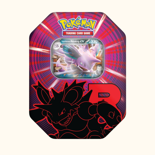 Pokémon TCG Tin 124 Team Rockets Nidoking Herbst 2025 🇩🇪