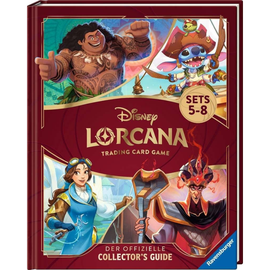 Disney Lorcana TCG Book The Official Collector's Guide: Sets 5-8 *German Version* 🇩🇪