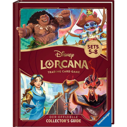 Disney Lorcana TCG Book The Official Collector's Guide: Sets 5-8 *German Version* 🇩🇪