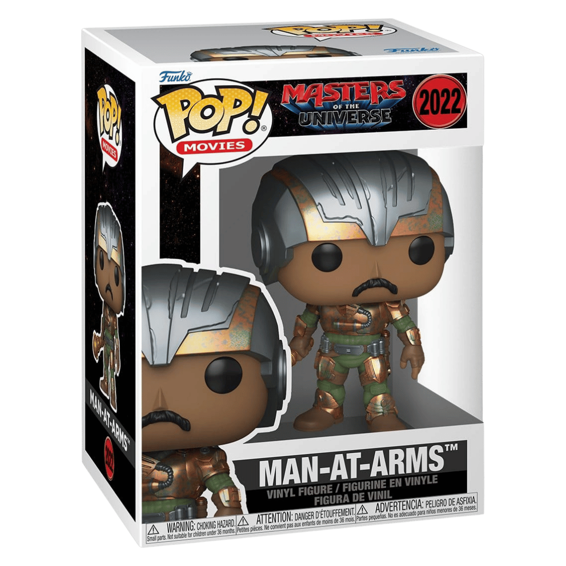 Masters of the Universe (2026) POP! Movies Vinyl Figur Man-At-Arms 9 cm