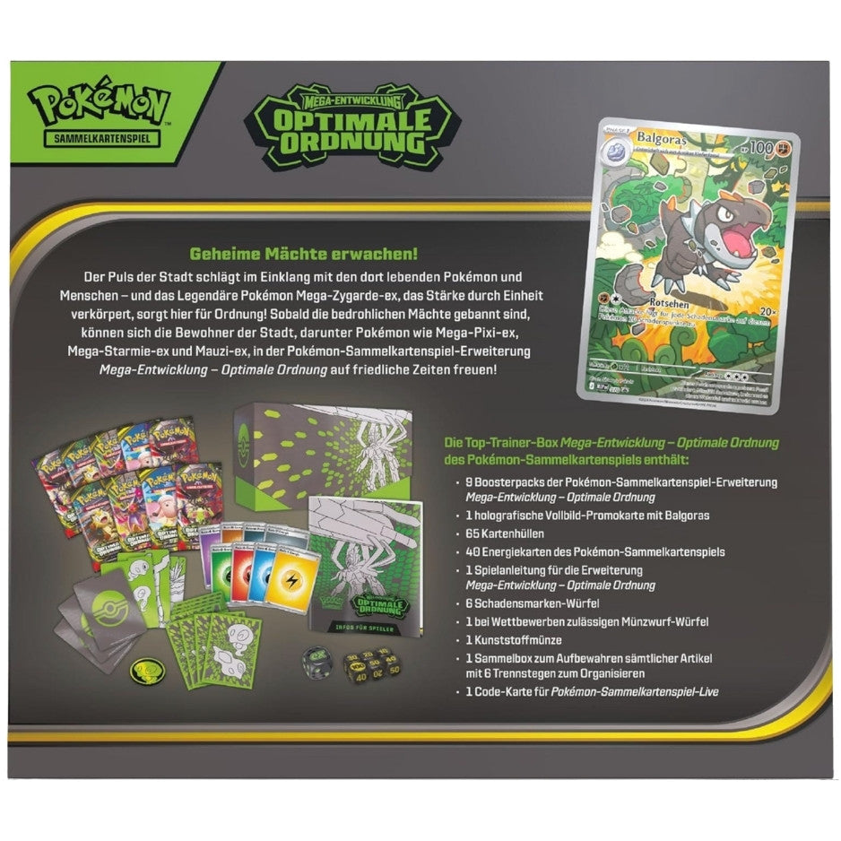 Pokémon TCG ME03 Optimal Order Top Trainer Box *German Version* 🇩🇪