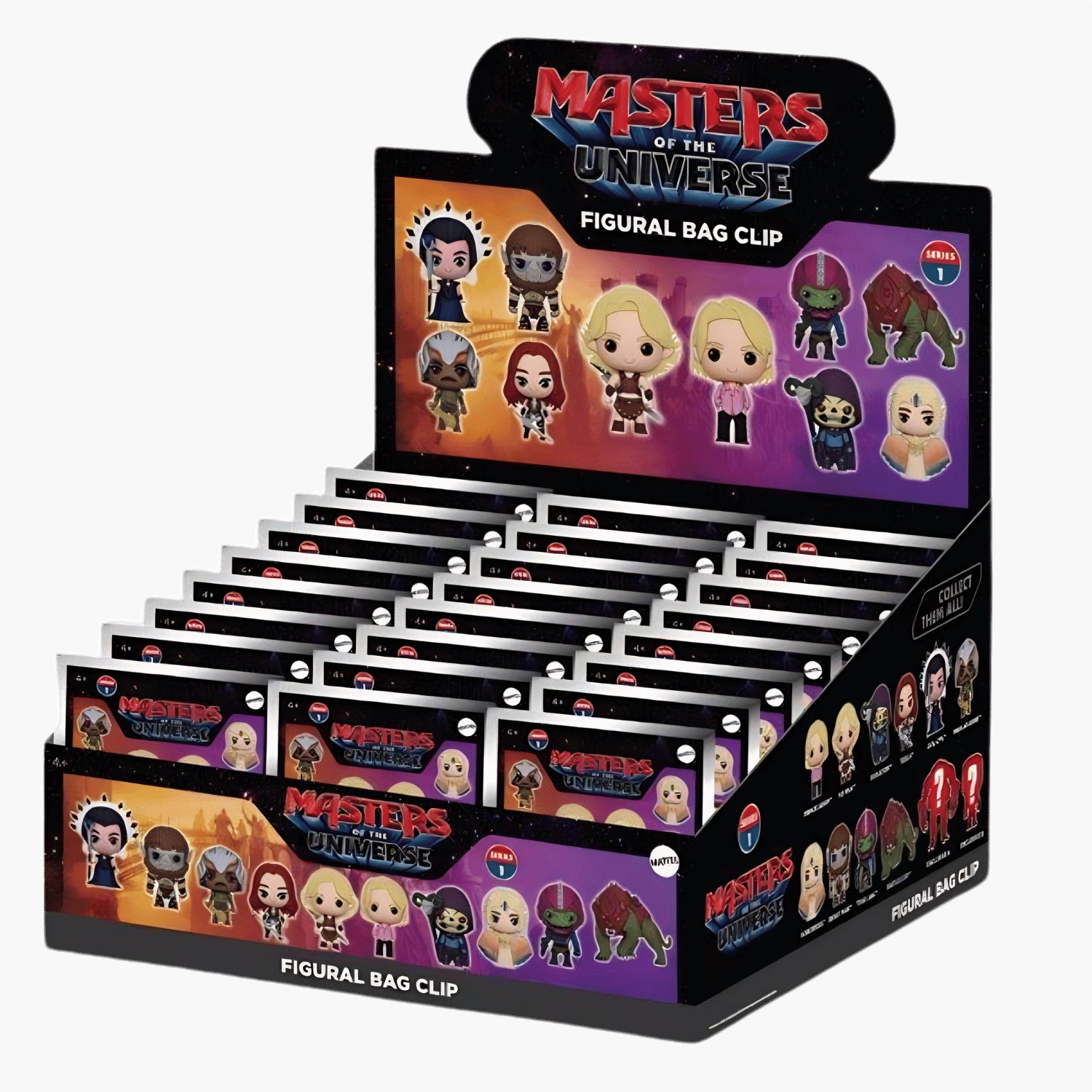 Masters of the Universe 3D PVC Taschenanhänger Blind Bag Movie Series 1