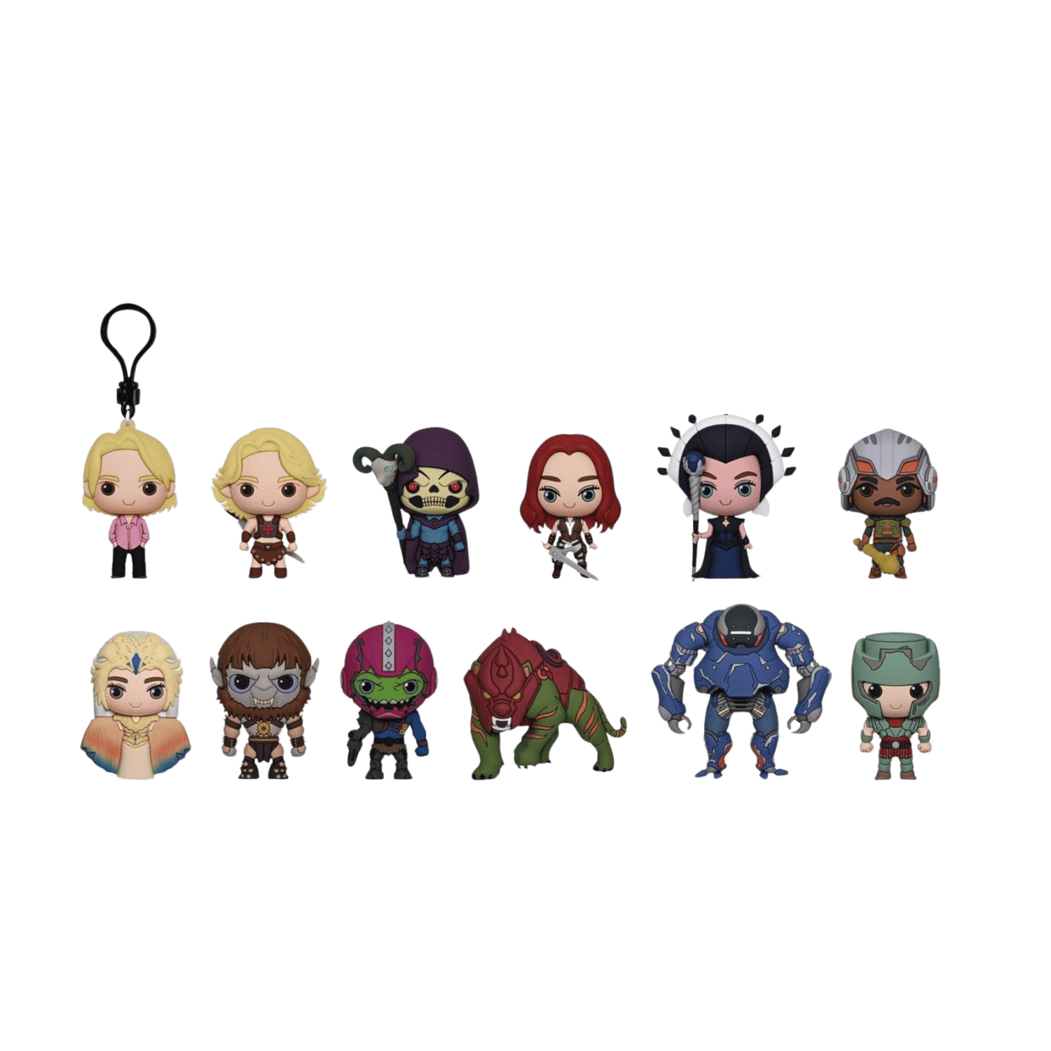 Masters of the Universe 3D PVC Taschenanhänger Blind Bag Movie Series 1