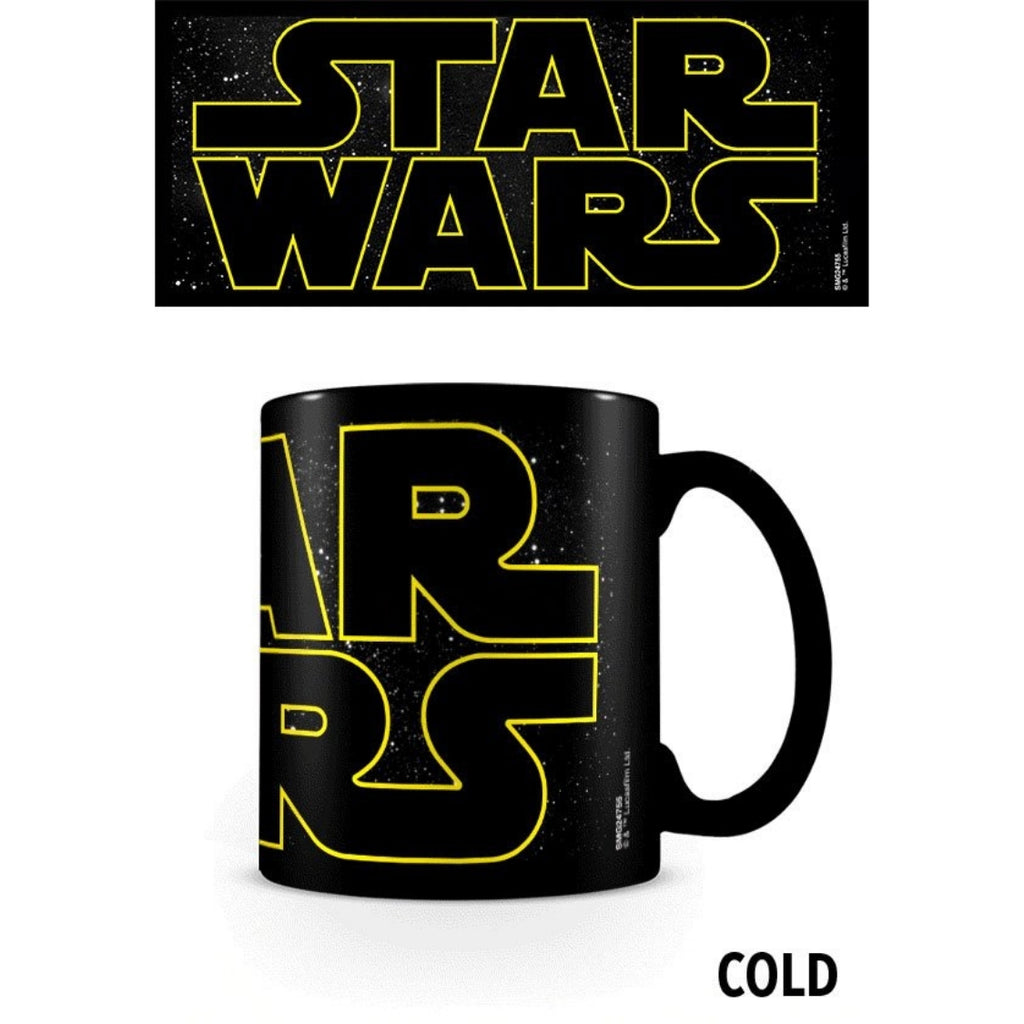 Star Wars Tasse mit Thermoeffekt Logo Characters