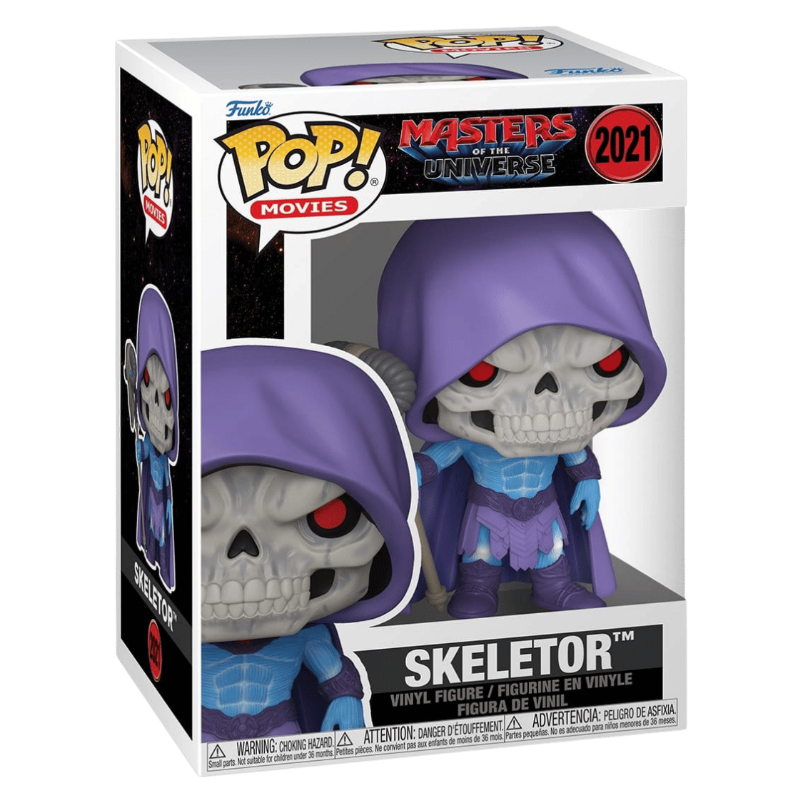 Masters of the Universe (2026) POP! Movies Vinyl Figur Skeletor 9 cm