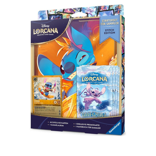 Starterset für Sammler Stitch Edition - Winterzauber - Disney Lorcana TCG 🇩🇪