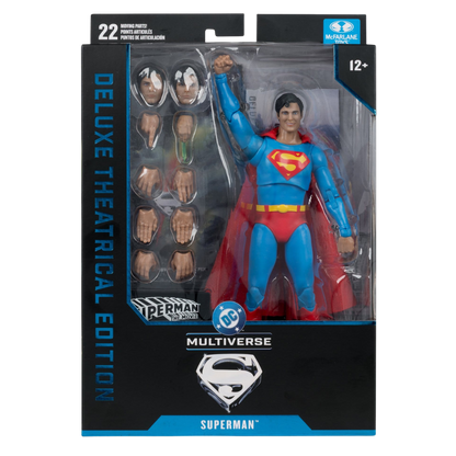 Superman (1978) DC Multiverse Deluxe Theatrical Edition Action Figure Superman 19 cm