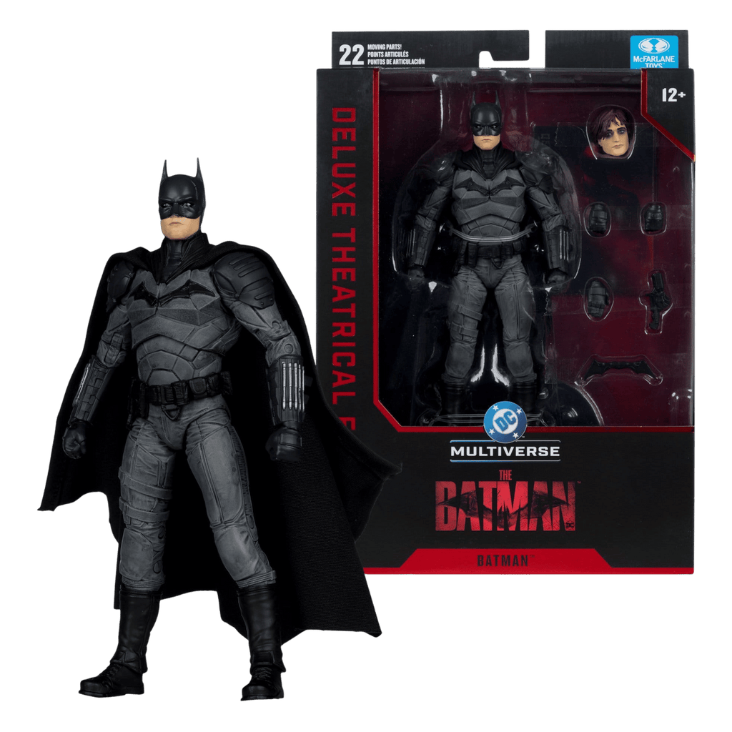 Batman (The Batman) | Deluxe Theatrical Edition | DC Multiverse Actionfigur 18 cm