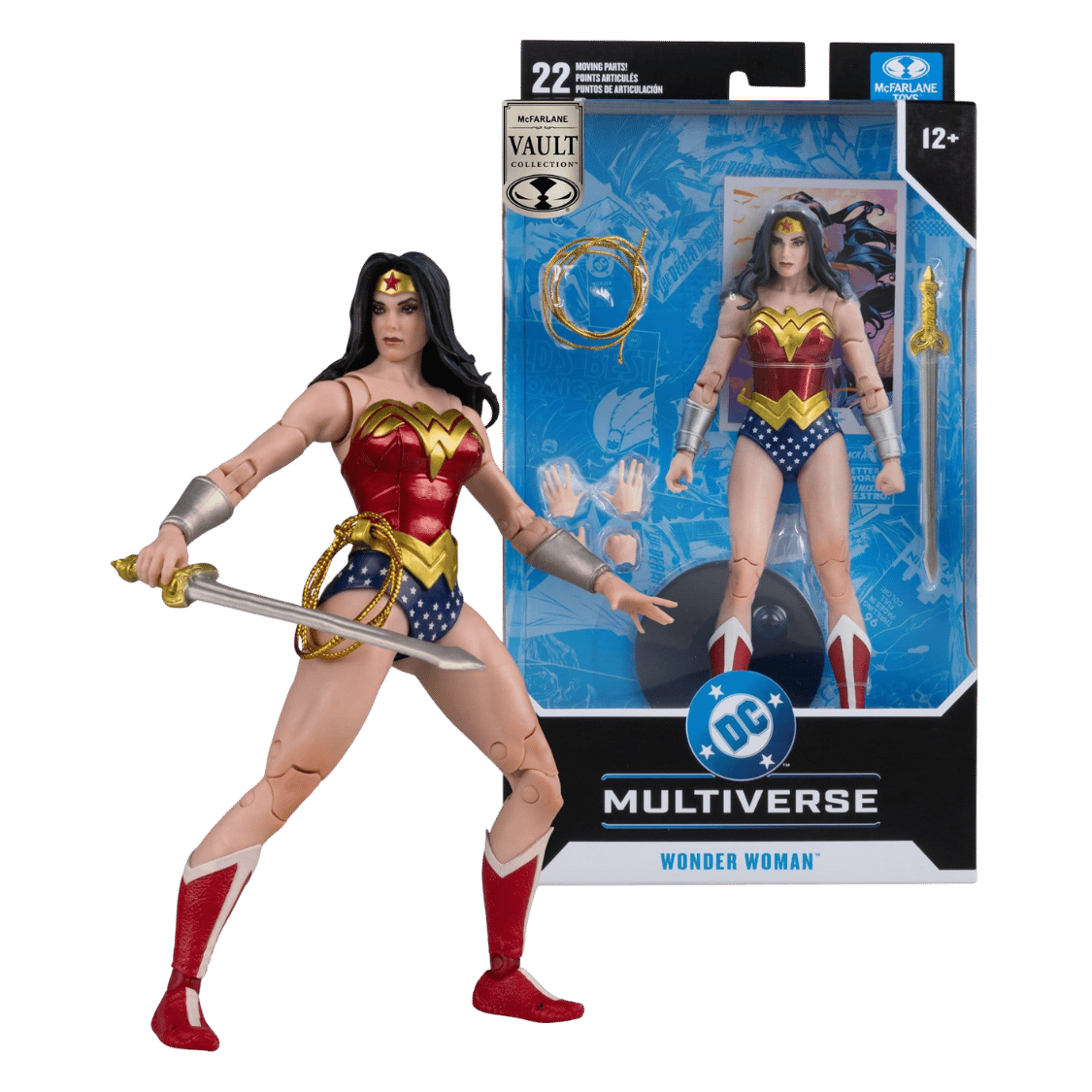 DC Multiverse McFarlane Vault Collection Actionfigur Wonder Woman (Classic) 18 cm