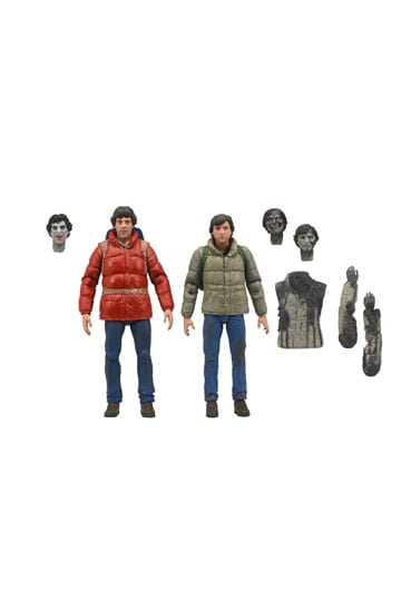 American Werewolf action figures double pack Jack &amp; David 18 cm