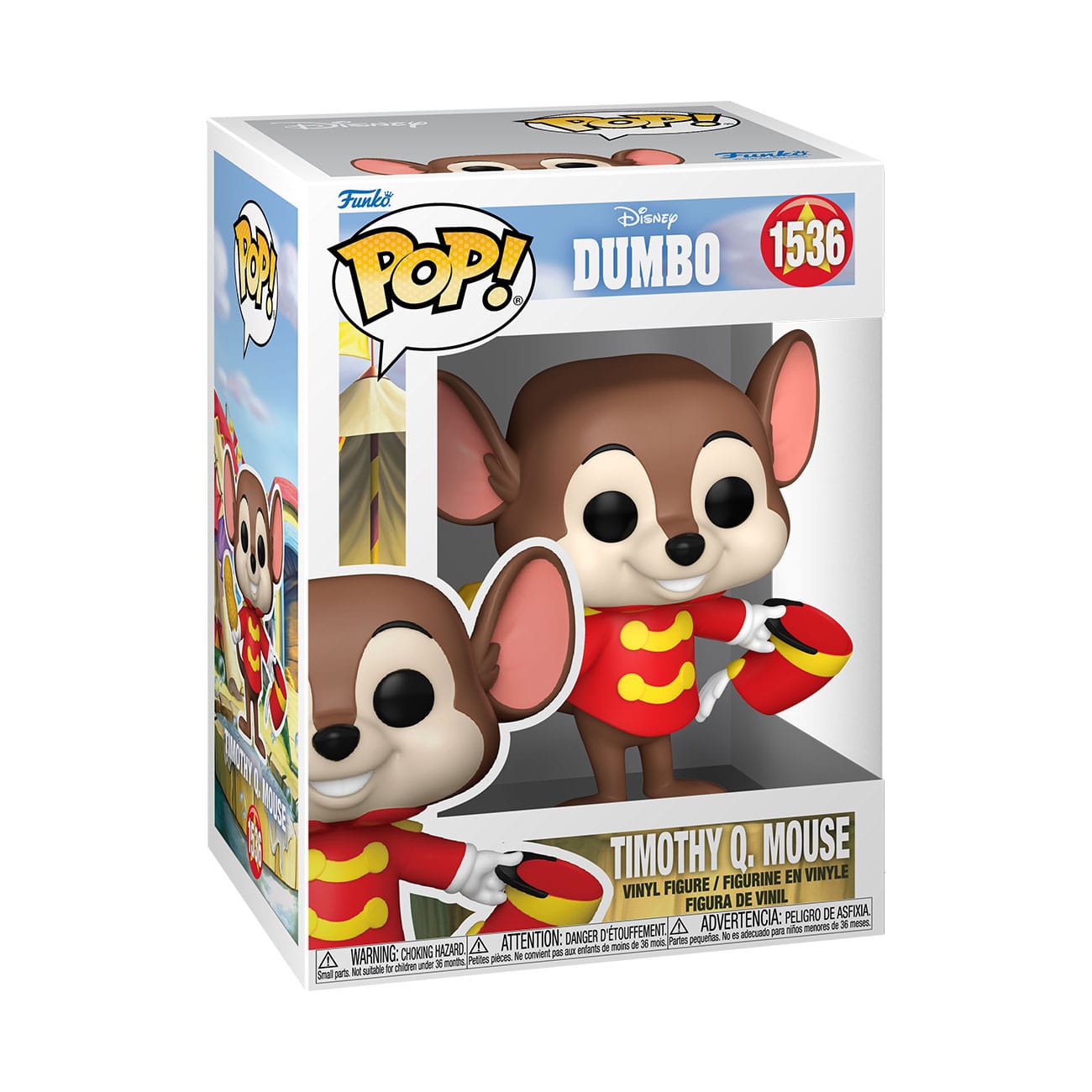 Dumbo POP! Disney vinyl figure Timothy Q.Mouse 9 cm