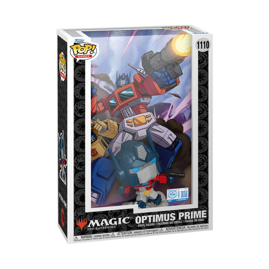 Transformers X MTG POP! Comic Covers Vinyl Figur Optimus Prime (Magic the Gathering) 9 cm