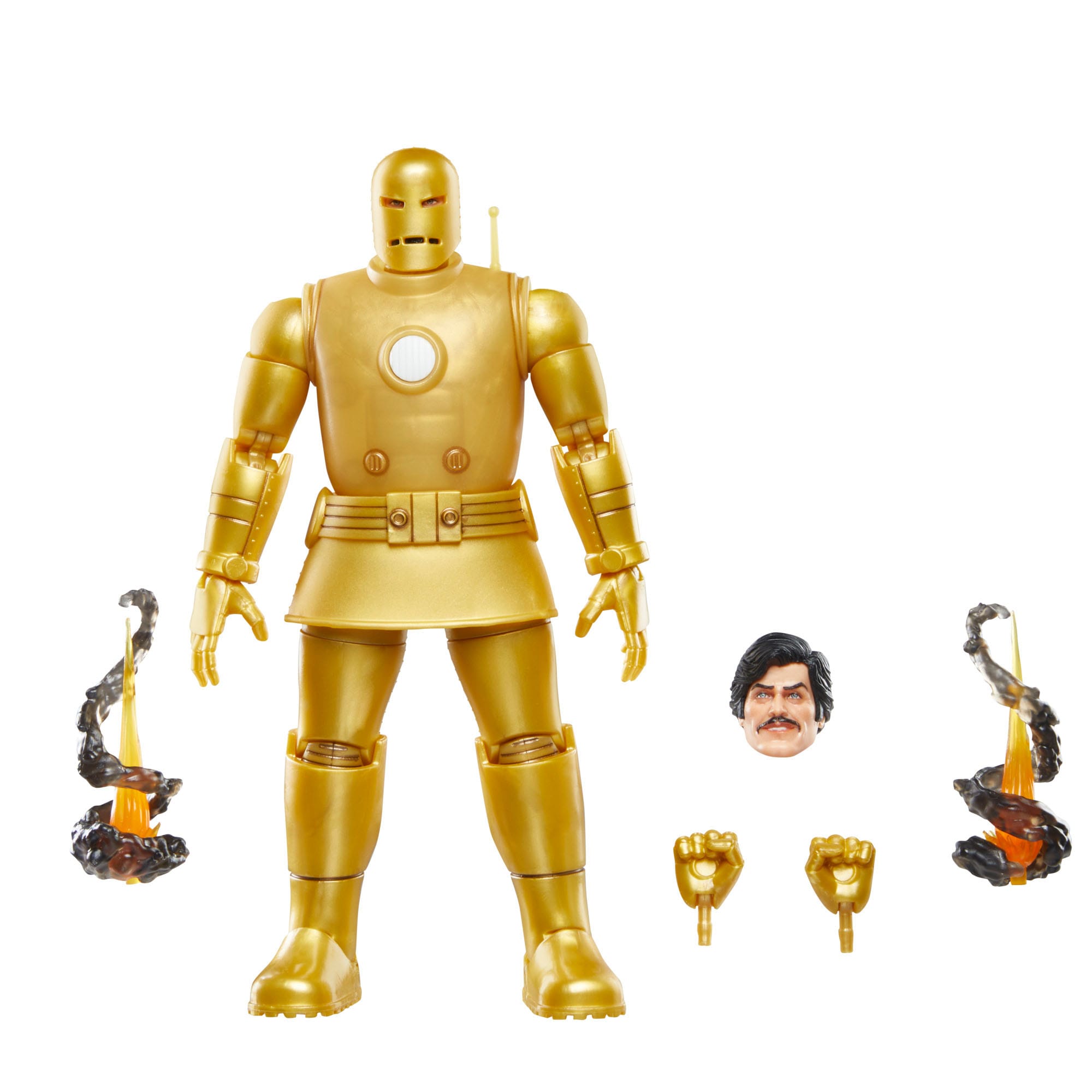 Iron Man (Model 01-Gold) | Marvel Legends Actionfigur 15 cm