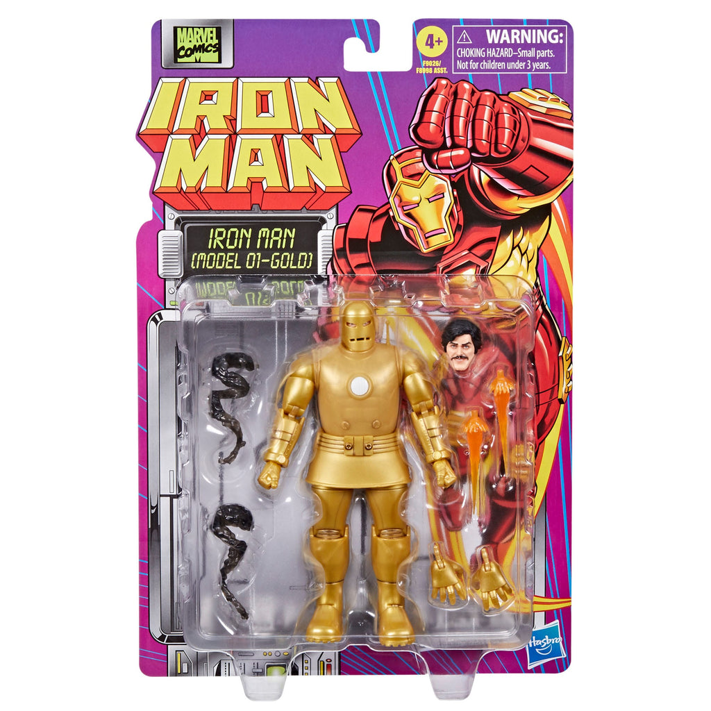 Iron Man (Model 01-Gold) | Marvel Legends Actionfigur 15 cm