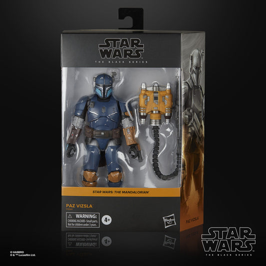 Star Wars Black Series - Deluxe Figur - Paz Vizsla – 15 cm (leicht beschädigte Verpackung)