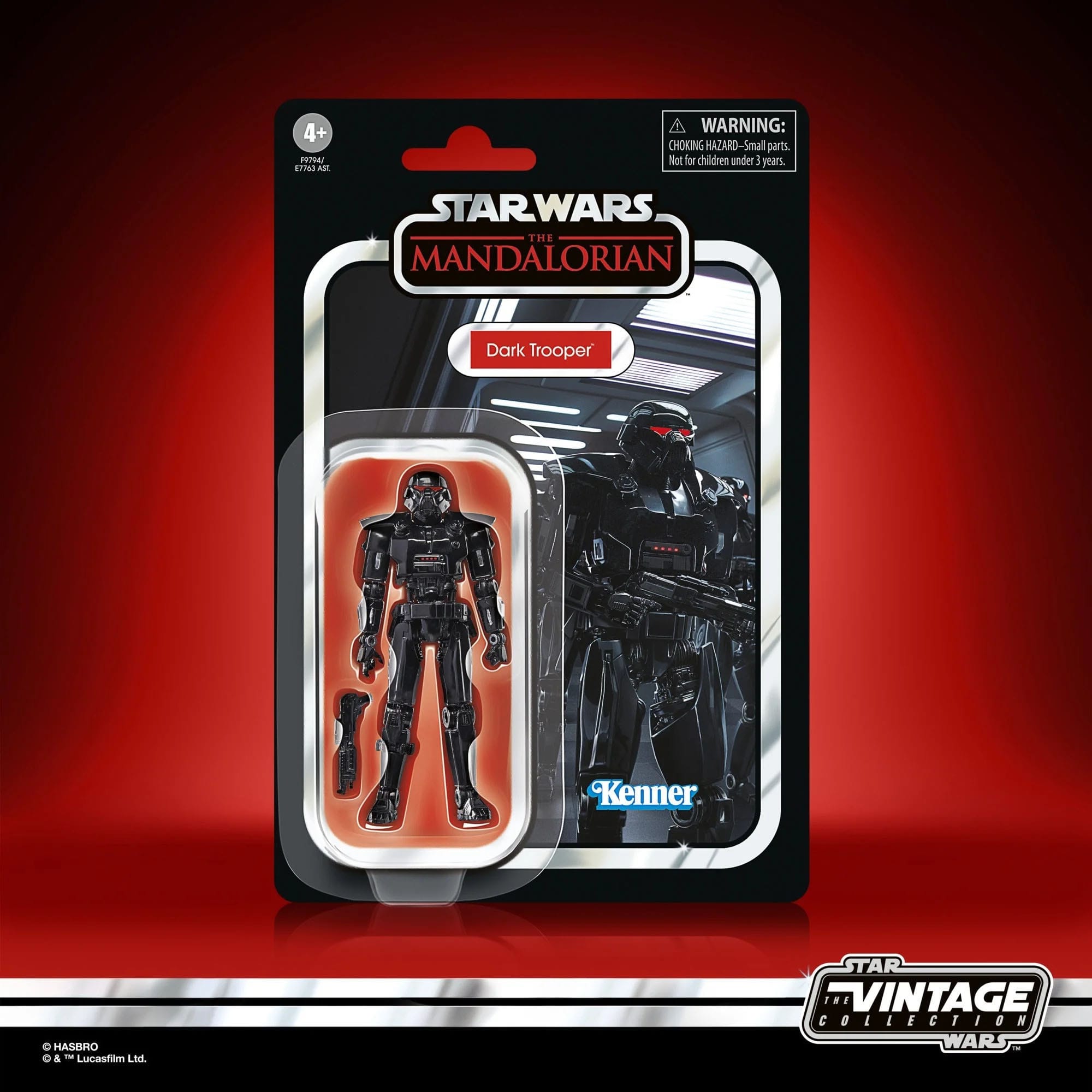 Dark Trooper Star Wars: Mandalorian - Vintage Collection Actionfigur 10 cm