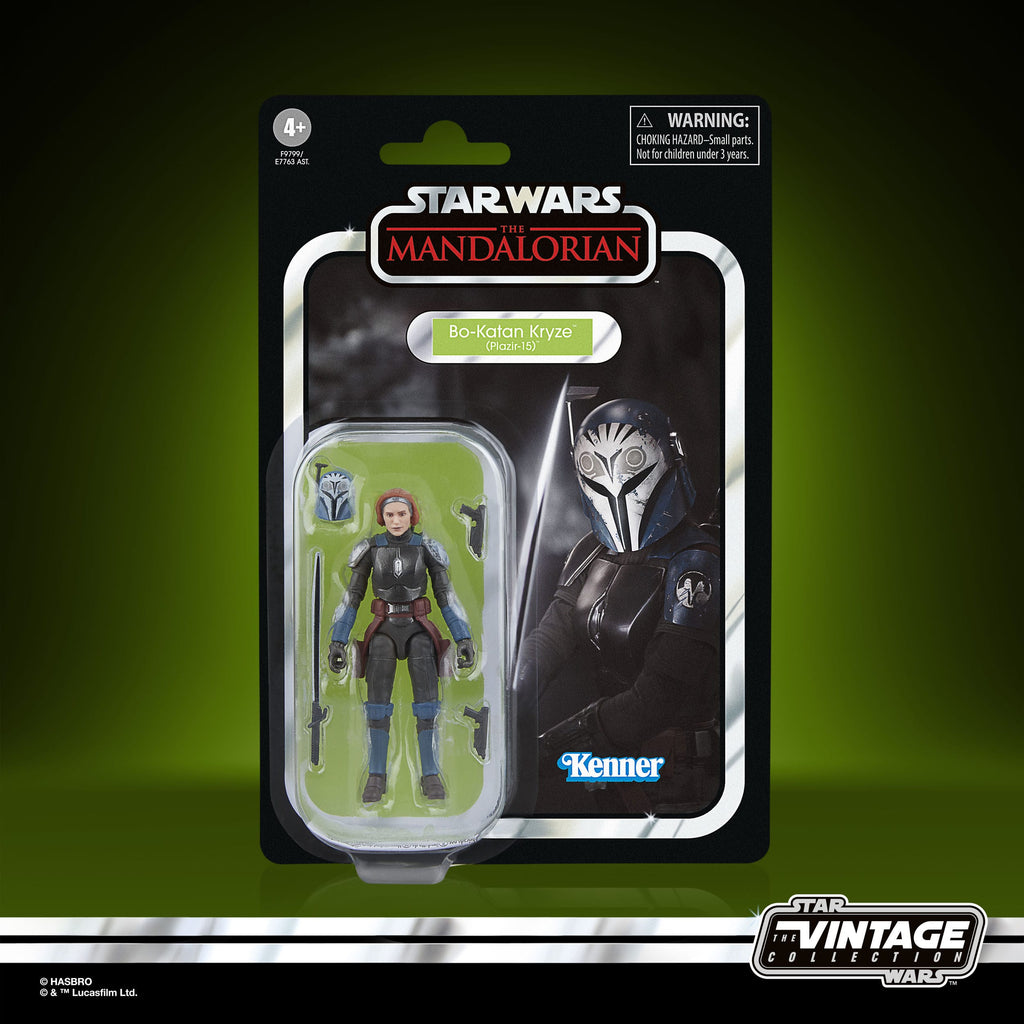 Bo-Katan Kryze (Plazir -15) Star Wars: The Mandalorian - Vintage Collection Actionfigur 10 cm