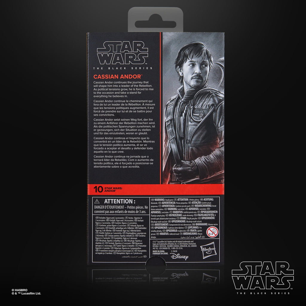 Cassian Andor Star Wars: Andor - Black Series action figure 15 cm