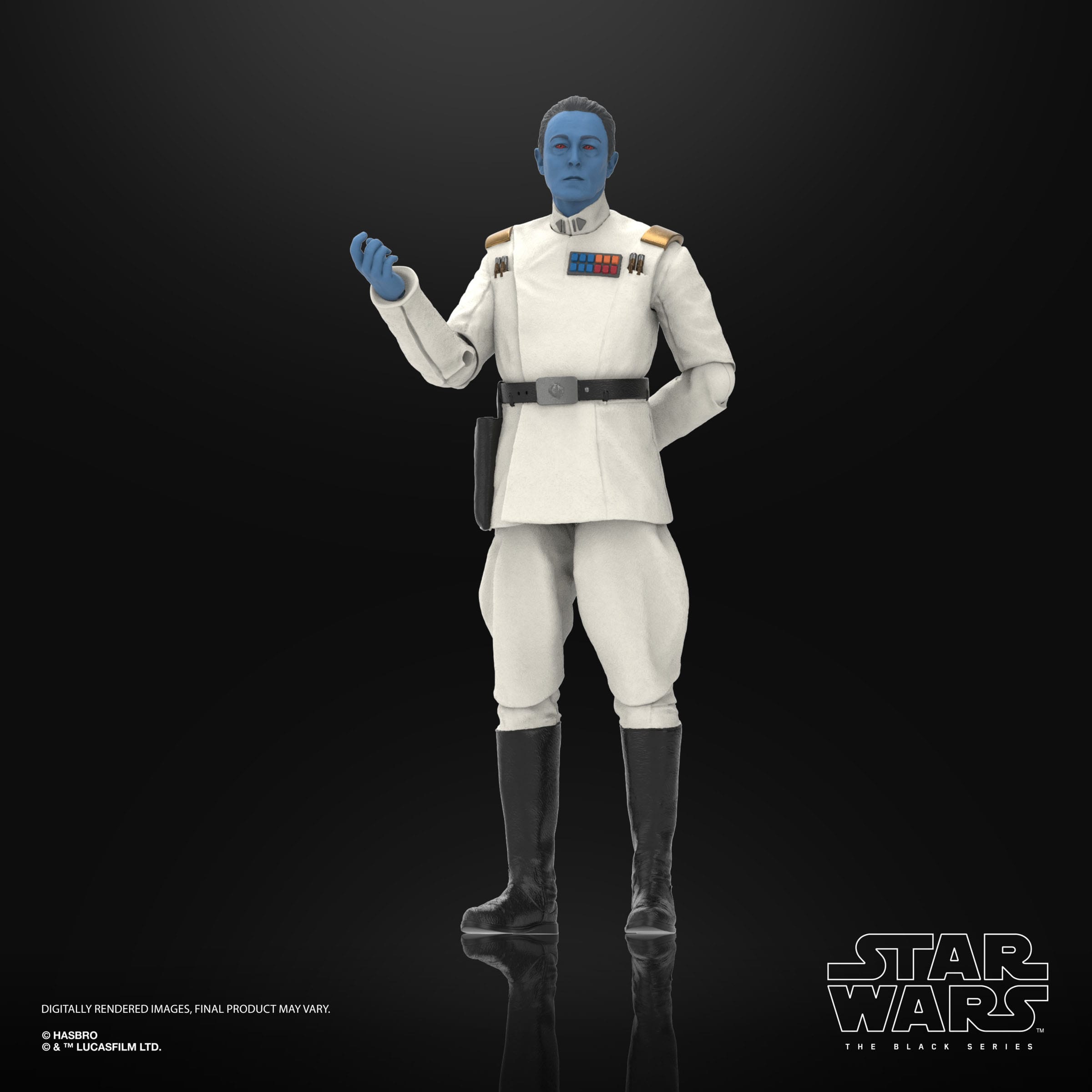 Grand Admiral Thrawn Star Wars: Ahsoka - Black Series action figure 15 cm