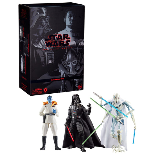 Masters of Evil Star Wars Black Series Actionfiguren 3er-Pack 15 cm