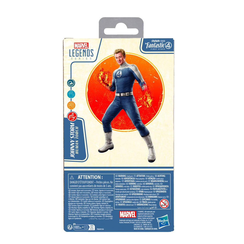 The Fantastic Four: First Steps Marvel Legends action figure Johnny Storm 15 cm