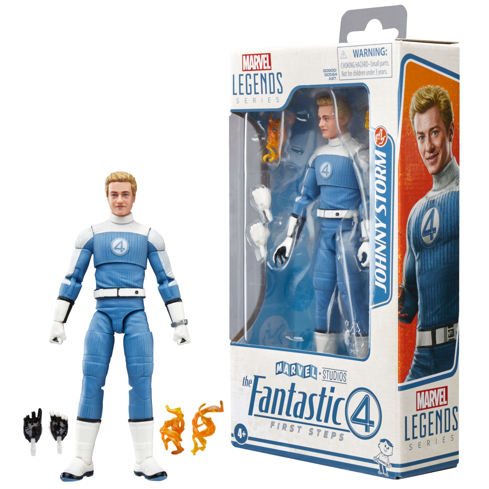 The Fantastic Four: First Steps Marvel Legends action figure Johnny Storm 15 cm