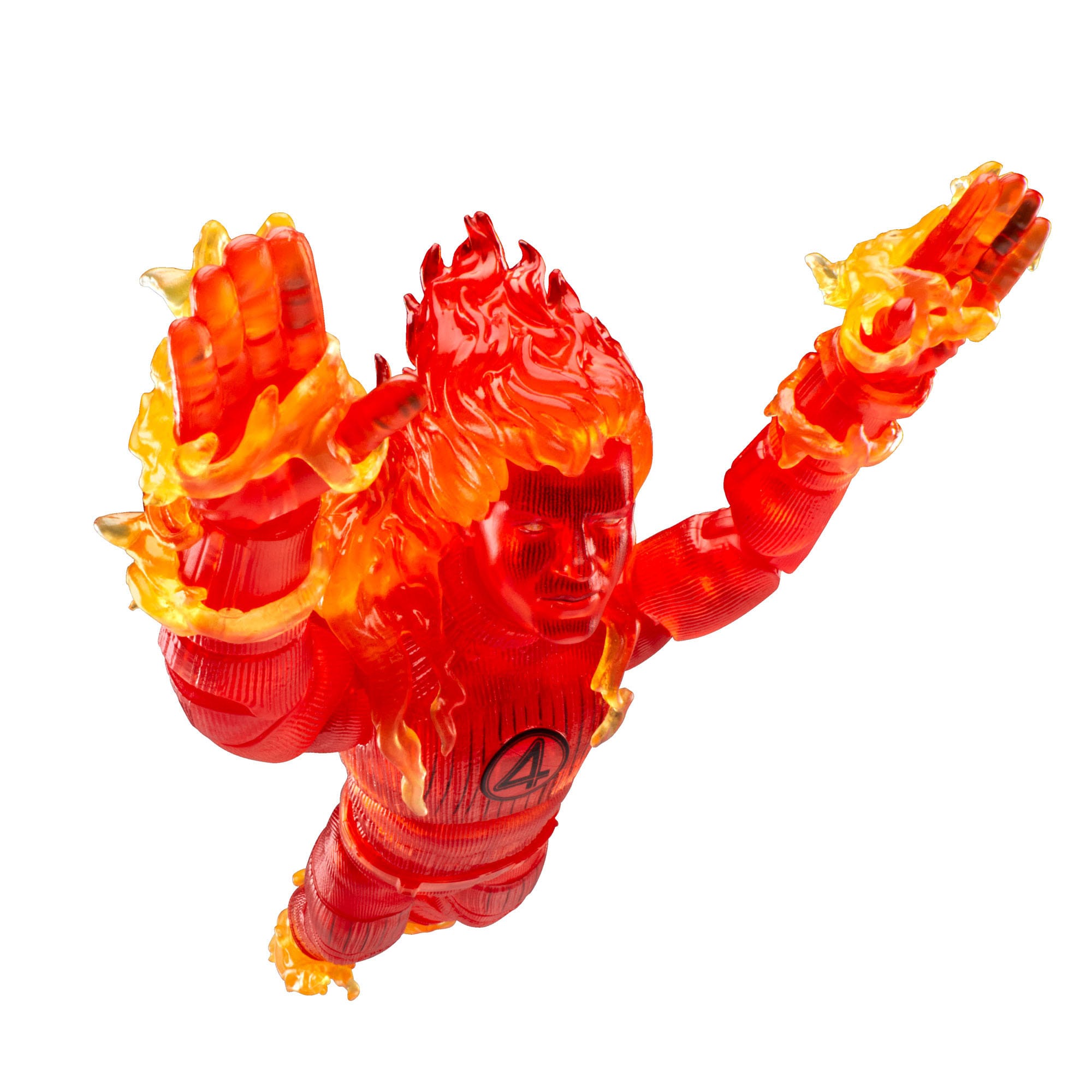 The Fantastic Four: First Steps Marvel Legends Action Figure Human Torch 15 cm