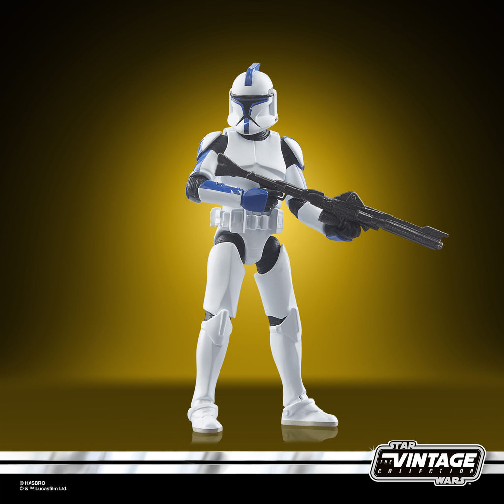 Clone Trooper Lieutenant  (Teth) Star Wars: Vintage Collection Actionfigur 10 cm