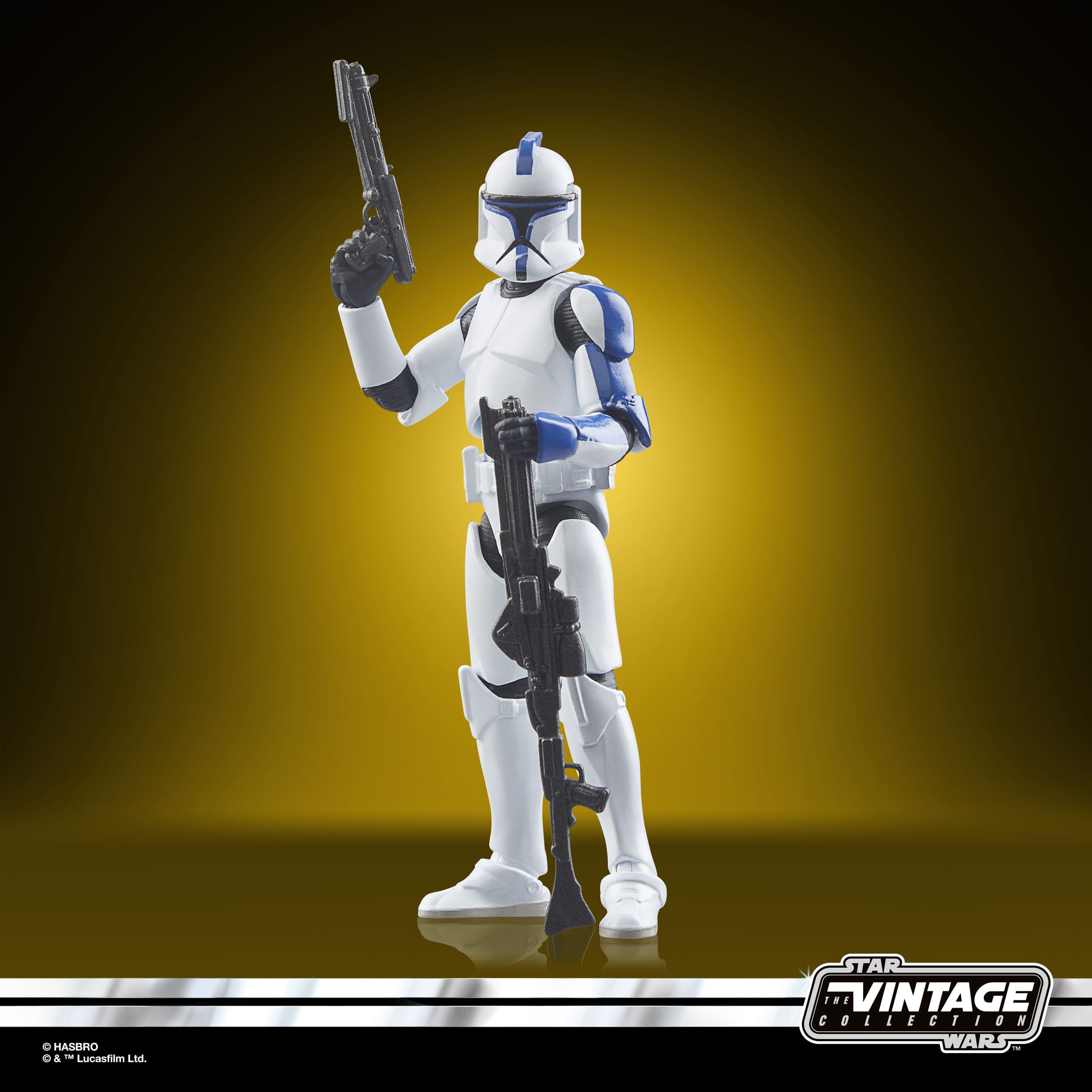 Clone Trooper Lieutenant  (Teth) Star Wars: Vintage Collection Actionfigur 10 cm
