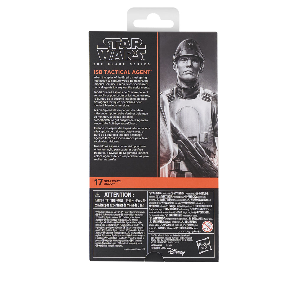 ISB Tactical Agent Star Wars: Andor - Black Series Actionfigur 15 cm